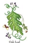 Joei's Leaves Applique' Magic 5 X 7 Designs Multi-Formatted CD, HUS, JEF, PES, ART, DST EXP, SHV, EMD,and  XXX