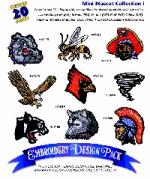 Amazing Designs AD1056 Great Notions 1056 Mini Mascot I Embroidery Designs Multi-Formatted CD