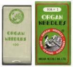 Organ HAx1 15x1 130R, 130/705H Box of 100 Chrome Plated Sewing Machine Needles Shipped from Retail Store