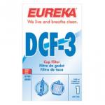 Eureka 62136-2-A DCF3 Vacuum Cleaner Replacement Filter for Upright Models 5863AVS, 5856DVZ & 5856BVZ