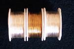WYR KNITTR wire Precious Metals: 2 spools silver wire, 1 spool gold wire