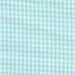 Fabric Finders Seafoam 15 Yd Bolt 9.34 A Yd 1/16 inch Gingham Check 100 percent Pima Cotton 60 inch