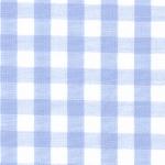 Fabric Finders 15 Yd Bolt 9.34 A Yd Light Blue 1/4 in.  Gingham Check 100% Pima Cotton Fabric