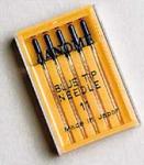 Janome 48- 200346007, Pack of 5 Blue Tip Needles Size 11 Emb.