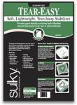 Sulky Black Soft Light Tear Easy Tear Away Stabilizer Backing 8"x11Yd