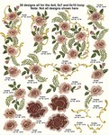 Tropical Flowers Anita Goodesign Embroidery Machine Design CD 