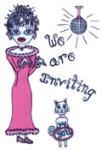 Amazing Designs BMCL LM1 Lulu & Mew Brother Embroidery Card pes Format
