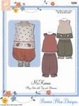 Bonnie Blue BBDP122B McKenna Playsets Top/Bloomers Sht/Long Sz 3-6yrs