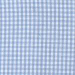 Fabric Finders 15 Yard Bolt 9.34 A Yd Gingham Light Blue 1/16 inch Check 100 percent Pima Cotton 60 inch