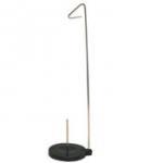 23376: Single Cone Vertical Thread Stand, Metal Spool Pin/Rod, Cast Iron Base