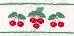 Cross-eyed Cricket CEC188 Sweet Cherries Smocking Plate