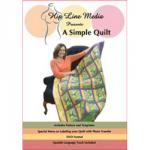 Hip Line Media English Spanish DVD Presents A Simple 58x48" Quilt, Looking Thru a Window designed by Ruberta Peterson, Includes Pattern, Templates