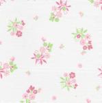 Fabric Finders 15 Yd Bolt 9.34 A Yd 1040 Pink Floral 100% Pima Cotton 60 inch Fabric