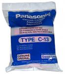 Panasonic, Replacement, Bag, Paper, Type, C-13, 5, Pack, MC-CG301, Light, weight, Compact, Bagged, Canister, Vacuum, Cleaner