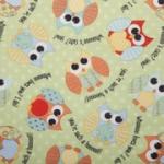Babyville Boutique BV35014 Playful Friends Fabric 8 Yd Bolt 11.25 A Yd Polyurethane Laminated PUL