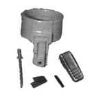 Electrolux Replacement Exr-5060, Repair Kit, Wand Cap W/  Rivet, Spring & Clip