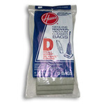 35951: Hoover 4010005D Paper Bag, Type D Upright Dialamatic 3Pk
