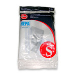 38645: Hoover Replacement 4010808S Hepa Filter Bag Type S 2 Pack for S3341, S3345 S3670 S3670055 SH40100