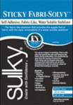 43449: Sulky 457-02 Sticky Fabri-Solvy 12pk 8.5x11in Sheets Printable Water Soluble Stabilizer