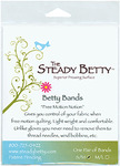 Steady Betty BBS/M Palm Bands 1 Pair 1.5"Wide, Small Medium, Free Motion