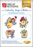 Great Notions Inspiration Collection Contemporary Country Licenced Multiformat Embroidery Design CD