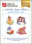 Great Notions Inspiration Collection Image by Design More Cutes Licenced Multiformat Embroidery Design CD