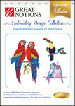 Great Notions Inspiration Collection Valerie Pfieffer Jewels of the Forest Licenced Multiformat Embroidery Design CD