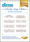 Great Notions #17 Collection Timeless Lace Borders Multiformat Embroidery Designs CD