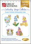 Great Notions Inspiration Collection Susan Schmitz Unbearably Cute Licenced Multiformat Embroidery Design CD