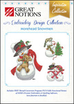 Great Notions Inspiration Collection Morehead Snowmen Licenced Multiformat Embroidery Design CD