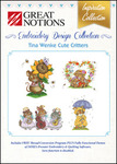 Great Notions Inspiration Collection Tina Wenke Cute Critters Licenced Multiformat Embroidery Design CD