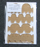 Westalee, Longarm, Template, Starter, Set, Clamshell, Oval, Wave, Straight, Edge,WT-LTSS