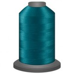 Fil-Tec 37474 Glide 60wt, 5000m/5500yd King Spool Aquamarine Color Longarm Machaine Quilting Poly Thread