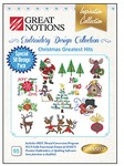 Great Notions 095-INS-GN-D-Christmas Greatest Hits Embroidery Designs CD