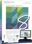 84959: Electric Quilt 8 EQ8 Complete Design Software Box and Download Card for 225 Blocks, Photos, 6700 Library, Choose Windows or Mac Operating System
