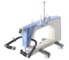 Qnique Q19-RE Recertified New Warranty Longarm Quilting Machine, Dual Track Wheels, Stitch Regulation, Encoders, Front Handles, Control Panel, 2000SPM