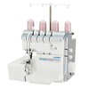 Juki MO2800 Jet Air Serger, Auto Needle & Looper Threaders, Larger 1.5mm Thread Size Ports, Easier Turning Corners, Longer Cutting Blades, Curve Foot*