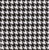 Fabric Finders 15 Yard Bolt 9.34 A Yd 752 100% Pima Cotton Fabric 60 inch Black Houndstooth Twill