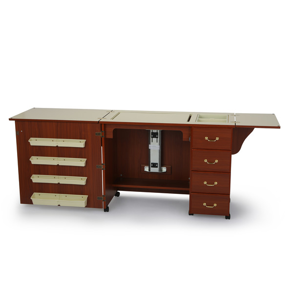Arrow 352 Norma Jean Sewing Machine Cabinet Cherry Air Lift