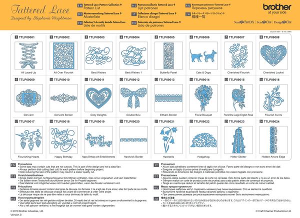 Brother CADXMATSTD24 Standard Tack, Tacky Adhesive Mat 12X24 for New Scan  N Cut SDX225 SDX230D SDX230DX Use with Card Stock or Fabrics with Backing