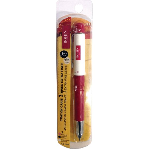 Bohin Mechanical Fabric Pencil with Refills - A Threaded Needle