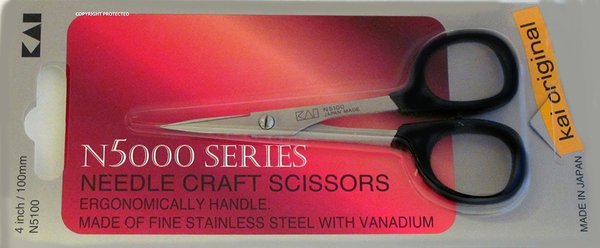 Kai 5100 4-inch Needle Crafting Scissors