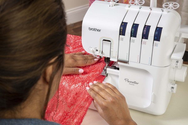 Brother Pacesetter PS5234 Serger with side table