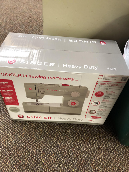 Singer Heavy Duty 4452 Electric Sewing Machine - Gray