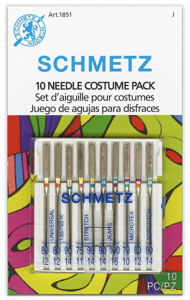 SCHMETZ Universal (130/705 H) Household Sewing Machine Needles - Carded -  Size 90/14-10 Pack