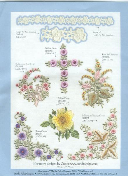 Martha Pullen Zundt Swiss Embroidery Designs Volume 3 Multi Format 