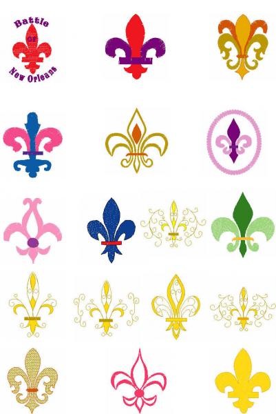 FREE FLEUR DE LIS EMBROIDERY - EMBROIDERY DESIGNS