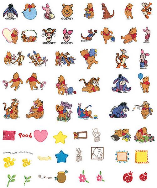 Disney Embroidery Cards &amp; Disney Licensed Embroidery Designs