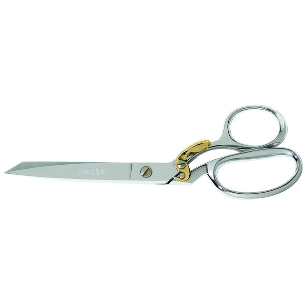 Gingher Micro-Serrated Edge/Knife Edge Dressmaker Shears 8 Blunt Tip