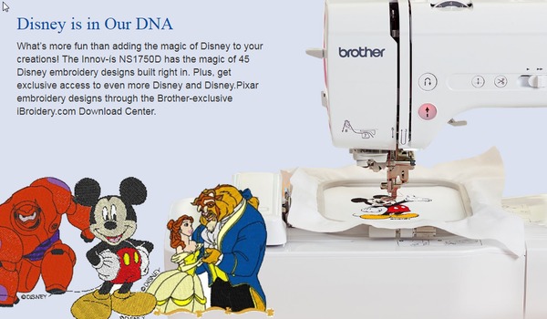 Brother NS1750D  Sewing & Embroidery – Austin Sewing